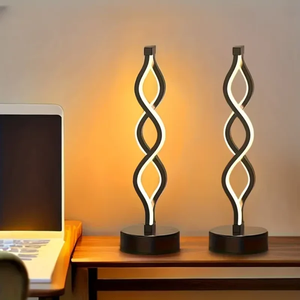 Lamp 3d Wave